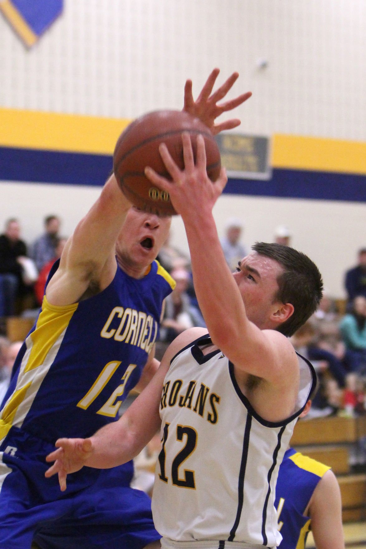 Cornell at New Auburn boys basketball 2-18-19